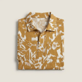 Brown Abstract Pattern Shirt