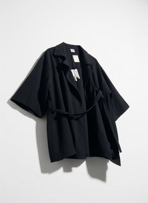 Black Belted Kimono Model Original