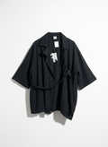 Black Belted Kimono Model Original