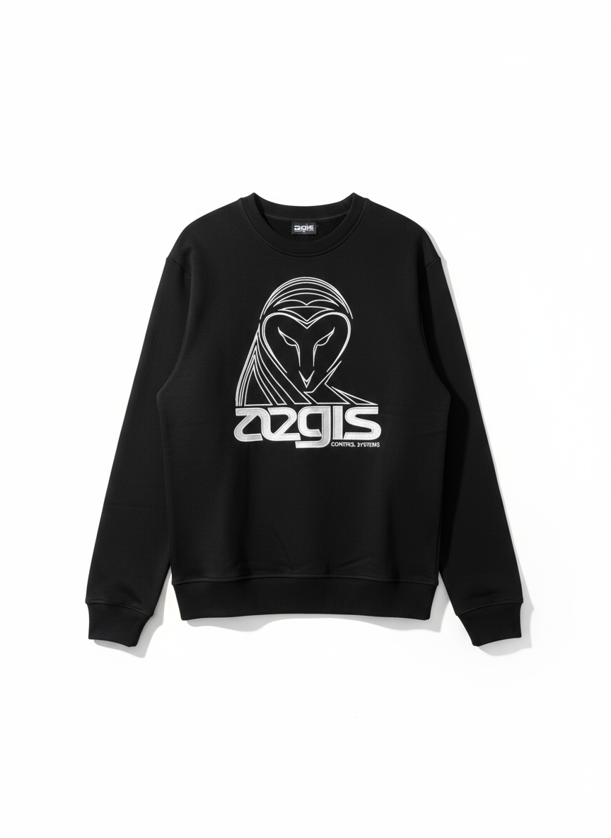 Aegis owl graphic sweatshirt